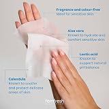 Femfresh 0% Sensitive Intimate Wipes pH Balanced Gentle Aloe Vera 25 Pack view 5