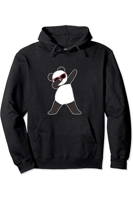 Amazon.com: Dabbing Panda Hoodie - Funny Panda Dab Dance Sweatshirt  Pullover Hoodie : Clothing, Shoes \u0026 Jewelry