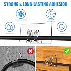 RSK 200Pcs Hooks for Outdoor String Lights