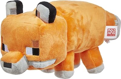 Mattel Sinoeem Plush 8-in Fox Character Doll Brown HBN43 Collectible Gift