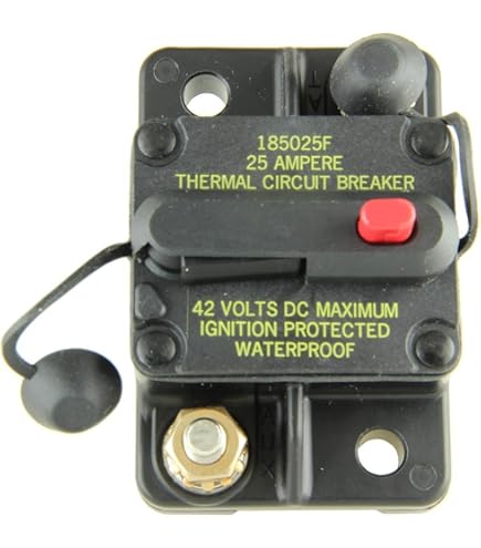 Blue Sea 7180 Surface Mount 285-Series Circuit Breaker 25 Amps P 1680