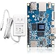 Orange Pi 5 4GB Rockchip RK3588S 8-Core 64 Bit Single Board Computer, Up to 2.4GHz and 8K Video Codec Support Development Board Run Orange Pi/Ubuntu/Debian/Android 12 OS (4GB+ Power Supply)