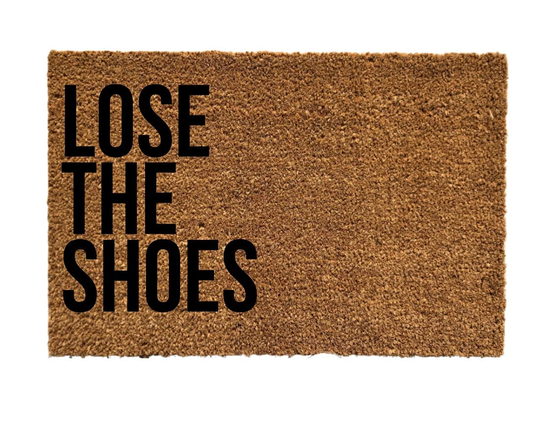 Lose The Shoes Doormat, Shoes Off Doormat, Funny Doormat