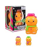 Schylling NeeDoh Squishmas Ginger Glowman