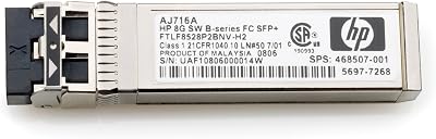 HP AJ716A B-Series SFP+ Transceiver Module 8Gb Fibre Channel 8192 Mbit/s