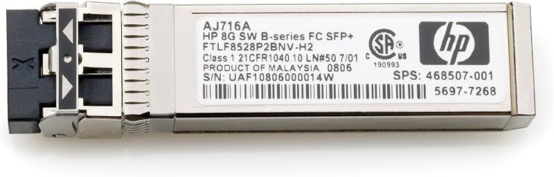 HP AJ716A B-Series SFP+ Transceiver Module 8Gb Fibre Channel 8192 Mbit/s