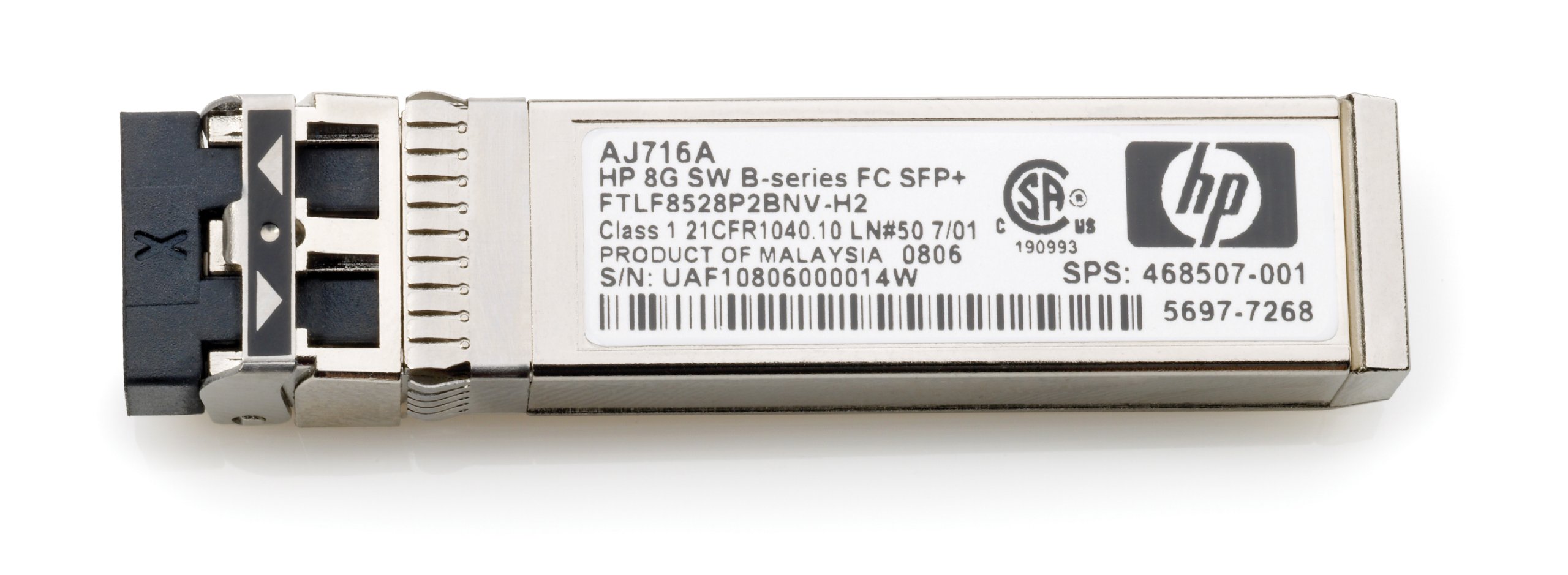 AJ716A HP B-Series - SFP+ transceiver module - plug-in module
