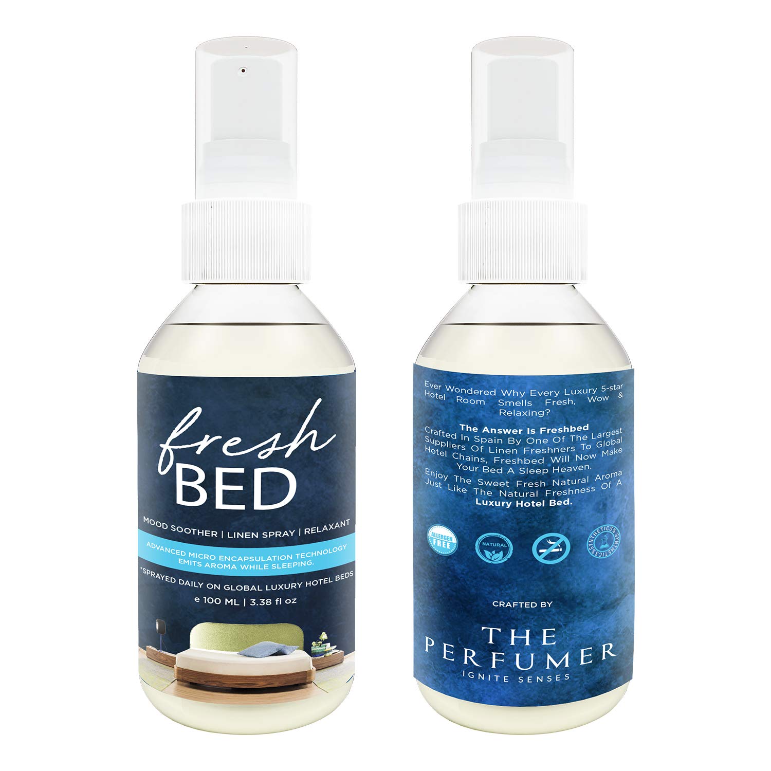 Buy The Perfumer Fresh Bed Mood Soother and Romance Spray for Linen, Pillow, Bed Sheets, Fabric