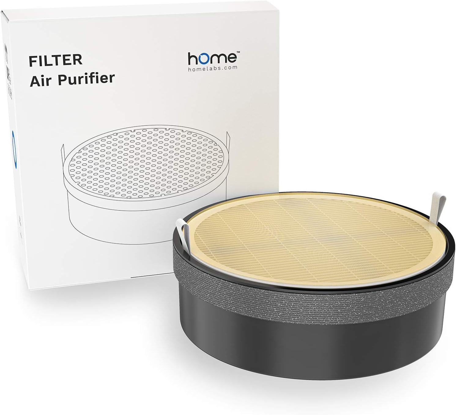 hOmeLabs True HEPA H13 Air Purifier Replacement Filter