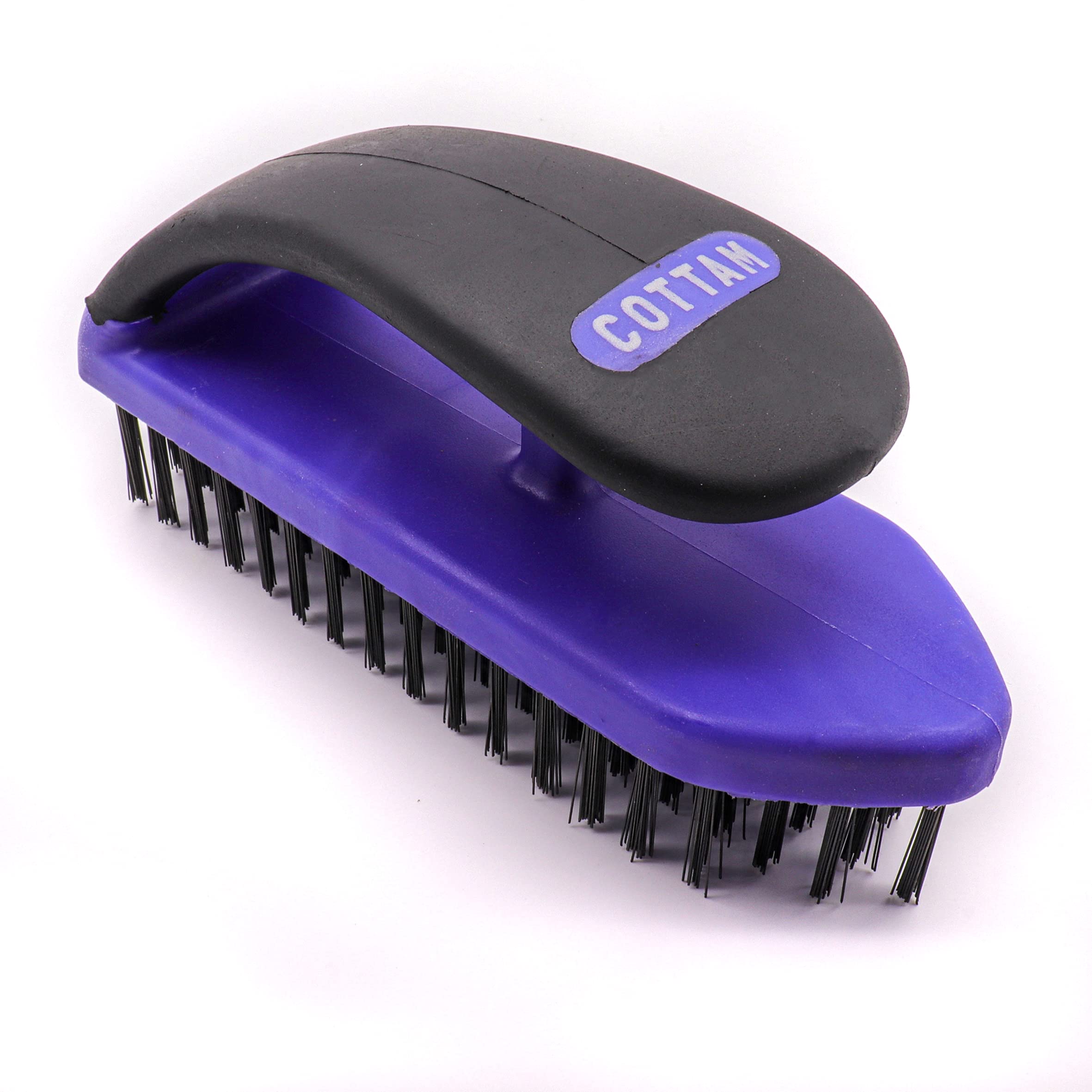 COTTAM Steel Wire Hand Block Heavy Duty | Wire Scrubber | Heavy Duty Wire Brush | Wire Scrubbing Brush for Rust Removal & Paint Removal | Wire Brush for Cleaning