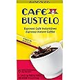 Café Bustelo Espresso Style Dark Roast Instant Coffee, 6 Count Single Serve Packets