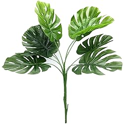 CATTREE Fake Plants, 28" Tall Faux Tropical Palm