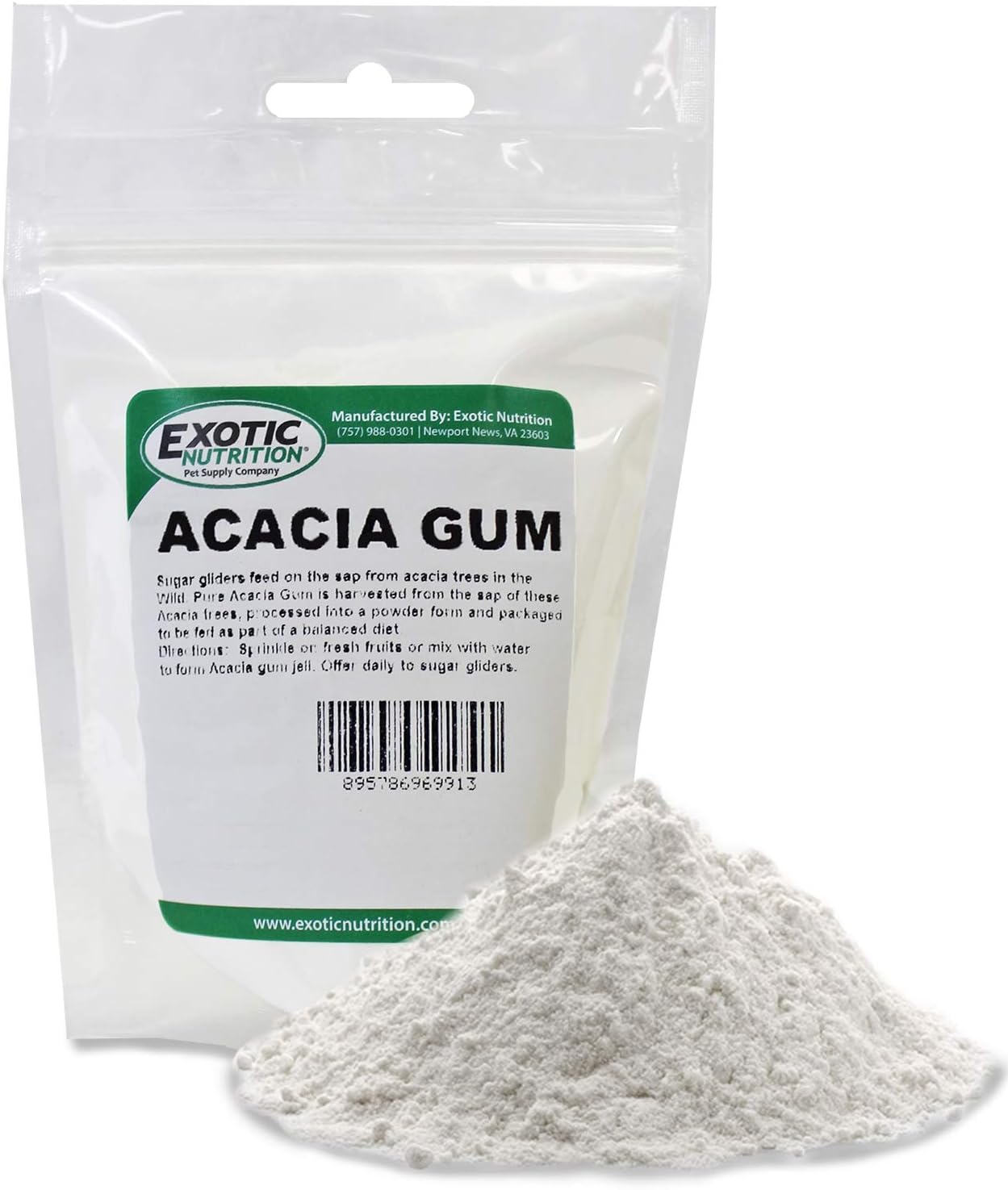 Exotic Nutrition Acacia Gum (4 oz.) Healthy Natural