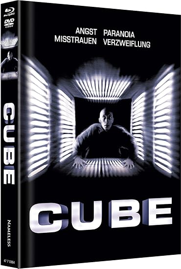 Cube - Mediabook (Cover A) - Limited Edition auf 333 StÃ¼ck - Uncut  (  DVD) [Blu-ray]