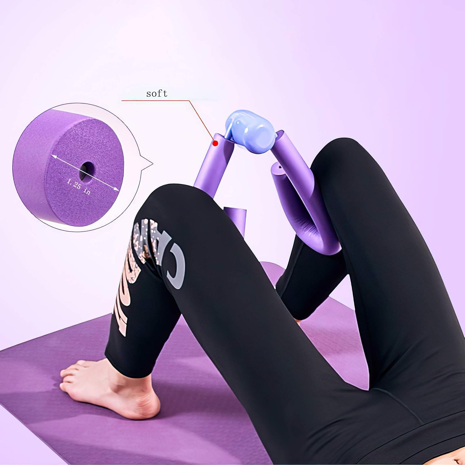ixOOxi Strength Training Leg Machines Body Stretch Chest Expander Home Gym Equipment for Weight Loss (Purple) : Sports & Outdoors