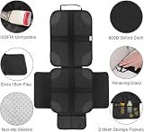 Ezilif Car Seat Protector 2 Pack 600D Oxford Waterproof ISOFIX Compatible view 3