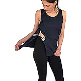 USBD Post Mastectomy Tank Tops with Inside Drain Pockets | Easy Access for Recovery | Premium Cotton Blend