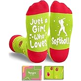 HAPPYPOP Sports Gifts for Women - Softball Volleyball Basketball Golf Ballet Socks