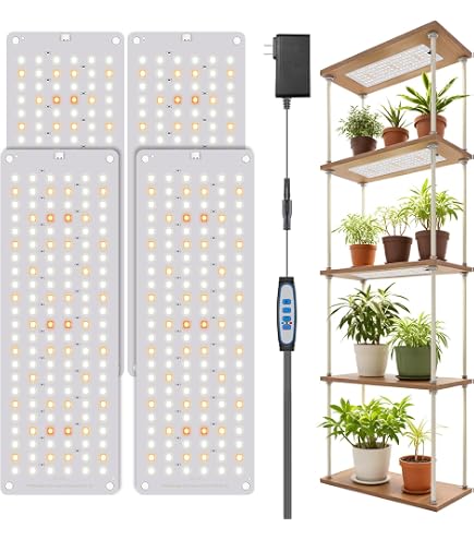 Barrina T5 Lampe Plante 59cm Pack De 4 - Lumière Spectre Complet 40W Pour Serre Et Intérieur
