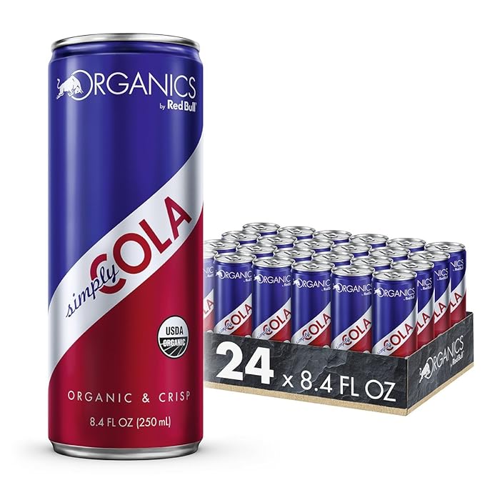 Amazon Com Organics By Red Bull Simply Cola 24 Pack Of 8 4 Fl Oz Organic Soda Drink Grocery Gourmet Food