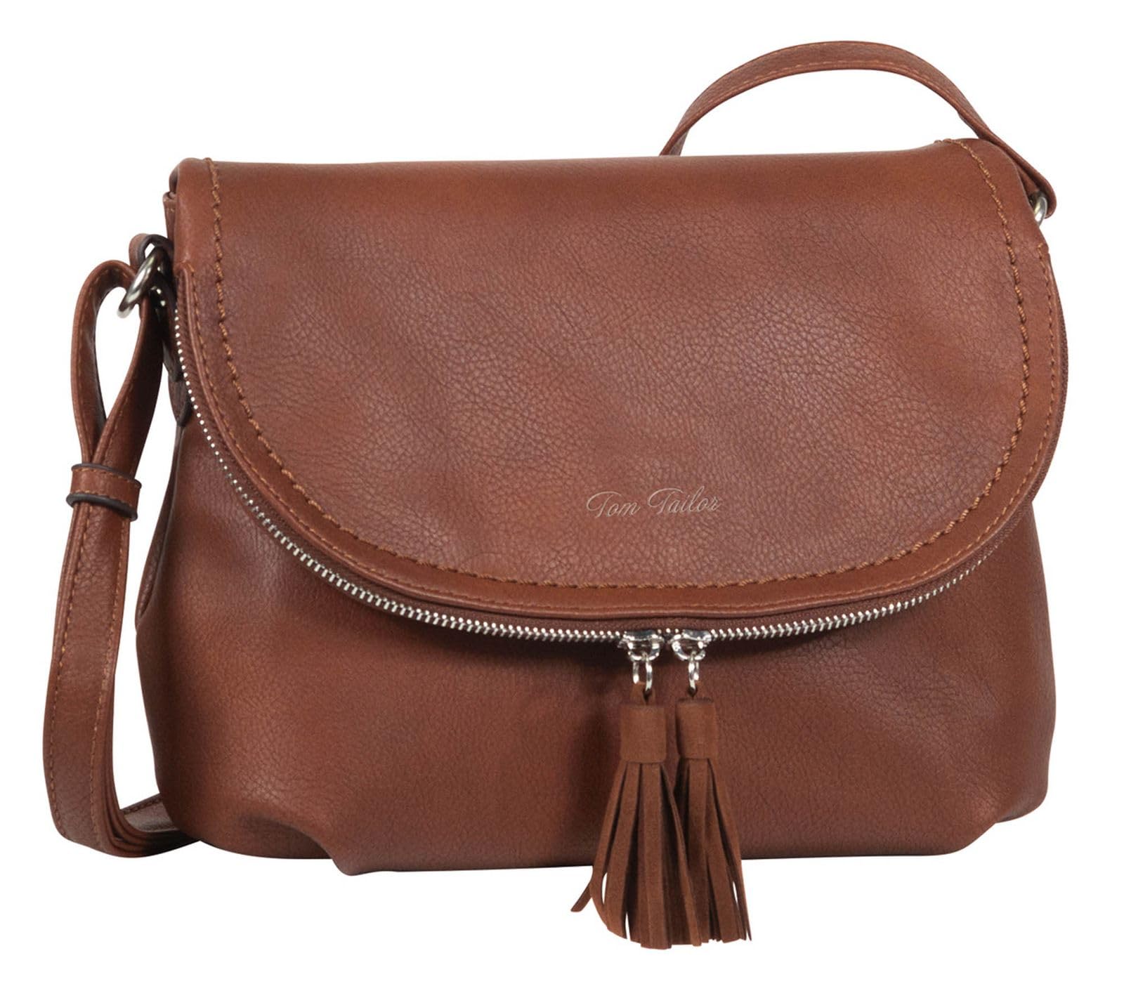 Tom Tailor Acc Lari Women’s Cross-Body Bag, Brown (Cognac), 26.5x21x5 Centimeters (W x H x L)