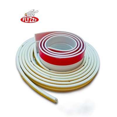 33ft Soundproof Weather Stripping Door Kit Self-Adhesive Rubber Door Seal Strip