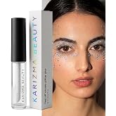 Face Makeup Glue for Rhinestones, The Original Peel Off Formula. for Cosmetics, Glitter by KARIZMA Beauty. Face Gems Glue Adhesive Body Cosmetic Makeup Primer Lash