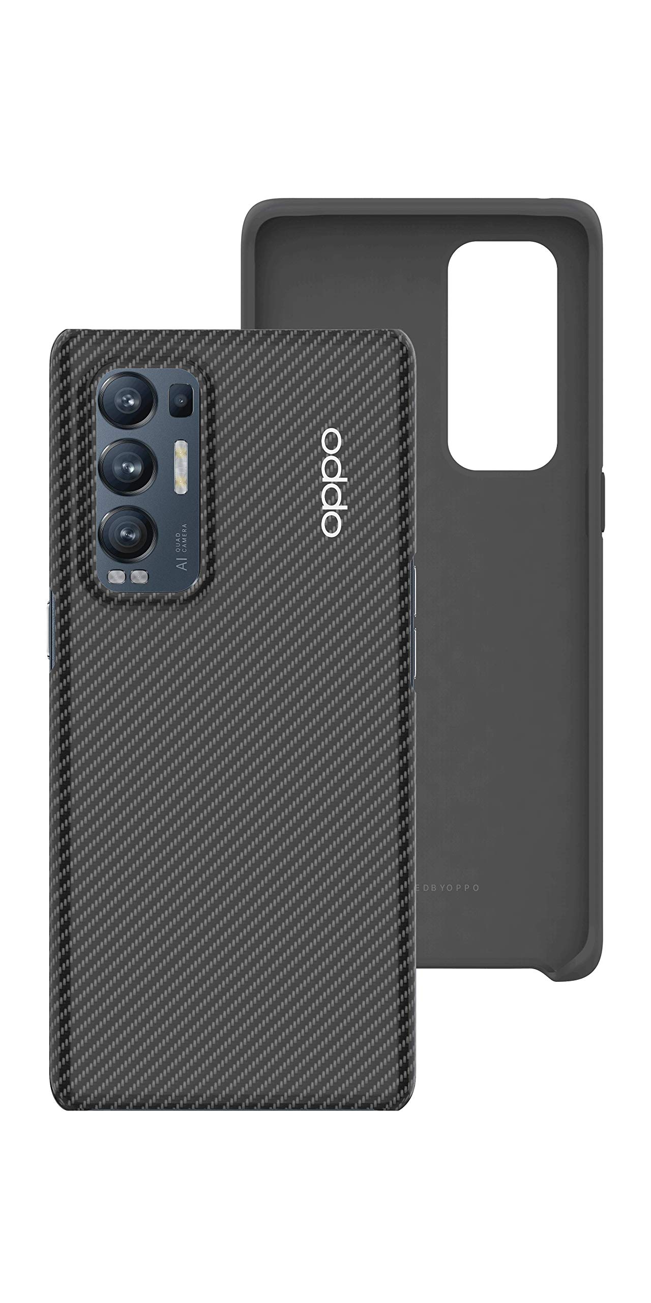 OPPO Find X3 Neo Black Case Aramid - PC063 Black Aramid