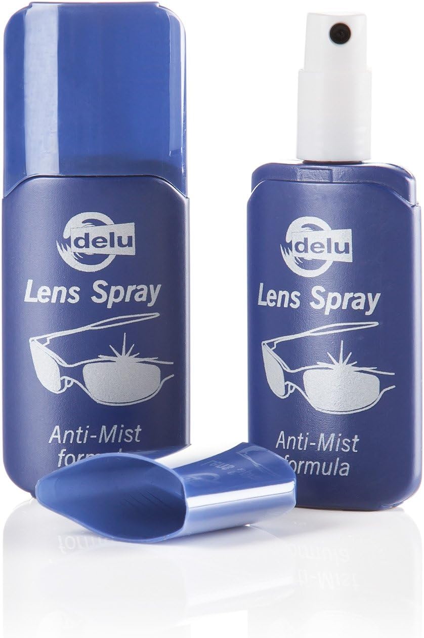 DELU Spectacle Lens Spray 25ml Anti Mist Formula Protection - 10 Pack