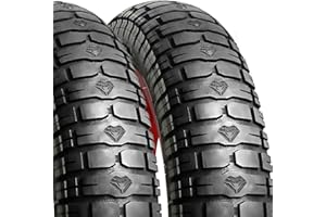 HAPPY EBIKES HEB VIPERESS 26x4.0 Fat - Puncture Resistant Ebike, 26x4 Fat Bike for Electric Bike, MTB, Heavy Duty, All Terrain for Street/Trail Riding (Qty 1 - Silver Logo, 26 x 4 Fat)