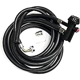 8FT GE Portable Dishwasher Fill &amp; Drain Hose Assembly WD24X10066 w/Faucet Adapter