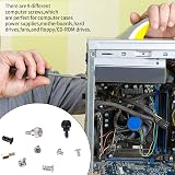 TOOINKCV 350Pcs PC Screws Set Standoffs Kit for Computer Case Motherboard view 5