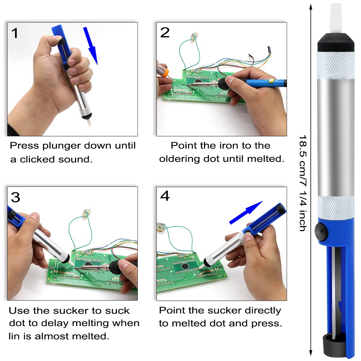 Wood Burning Kit 95pcs, West Bay Soldering Pen with Adjustable On-Off Switch Control Temperature Wood Burning Tool for Embossing, Carving, Soldering Tips, Carrying Box