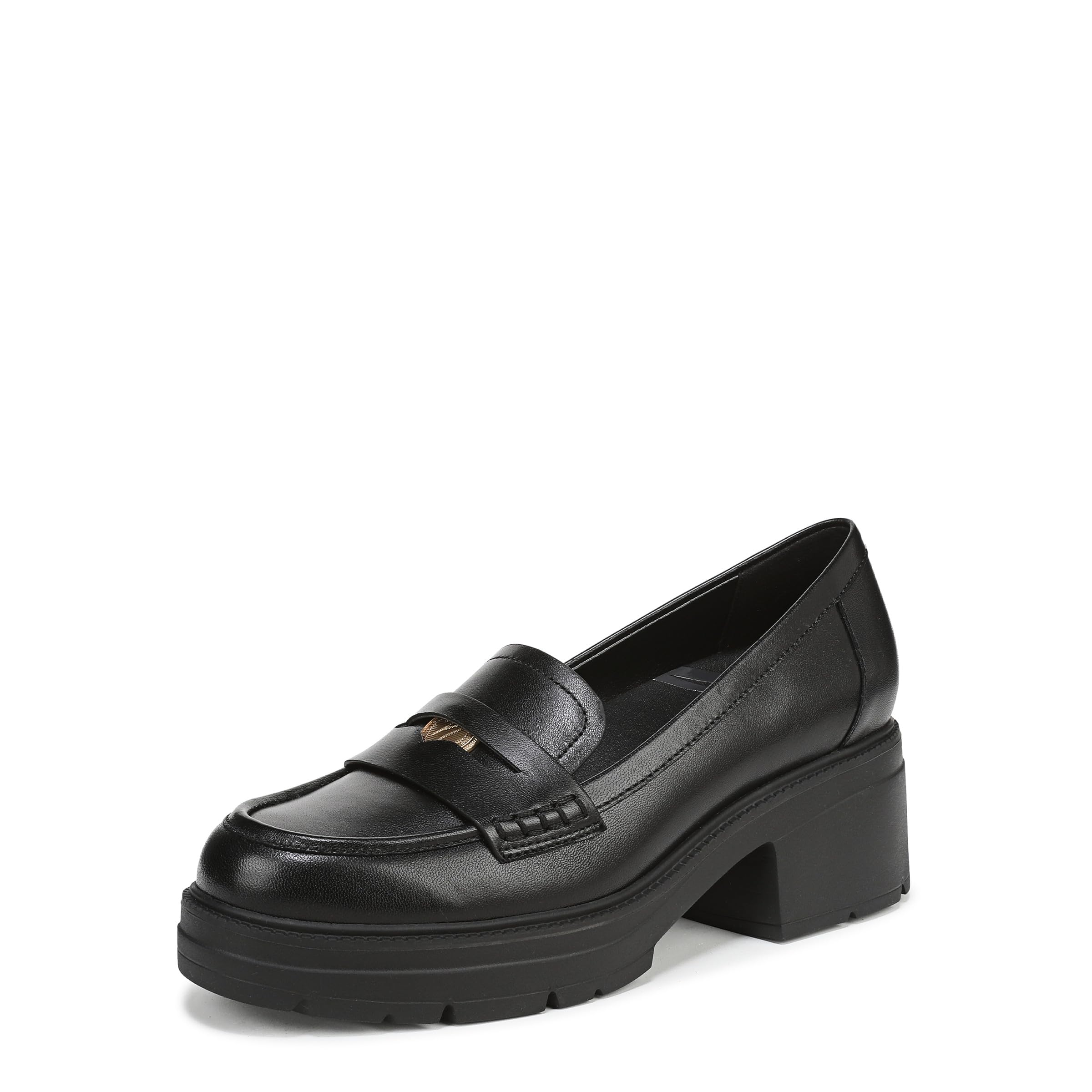 Naturalizer Women’s Lumos Loafer Black Leather 7 M