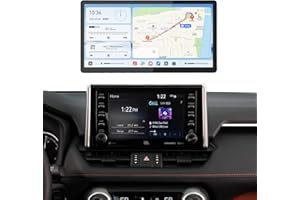 CARABC 13.2’’ Android 13 Car Stereo for Toyota RAV4 2019-2022,with Wireless CarPlay & Android Auto,1920×932 Resolution、 QLED Touchscreen、8G+128G,Car Radio Upgrade