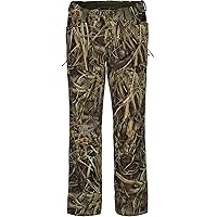 Pantaloni Da Caccia Mossy Oak Cotton Mill 2.0 - Uomo, Mimetica Original Bottomland - Tessuto Elasticizzato, Ginocchia Articolate - Taglia 3XL