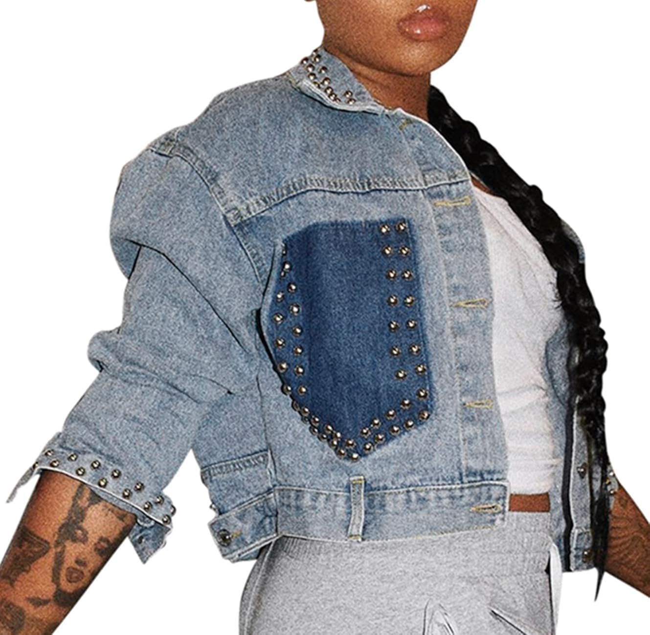 cute jean jackets for women