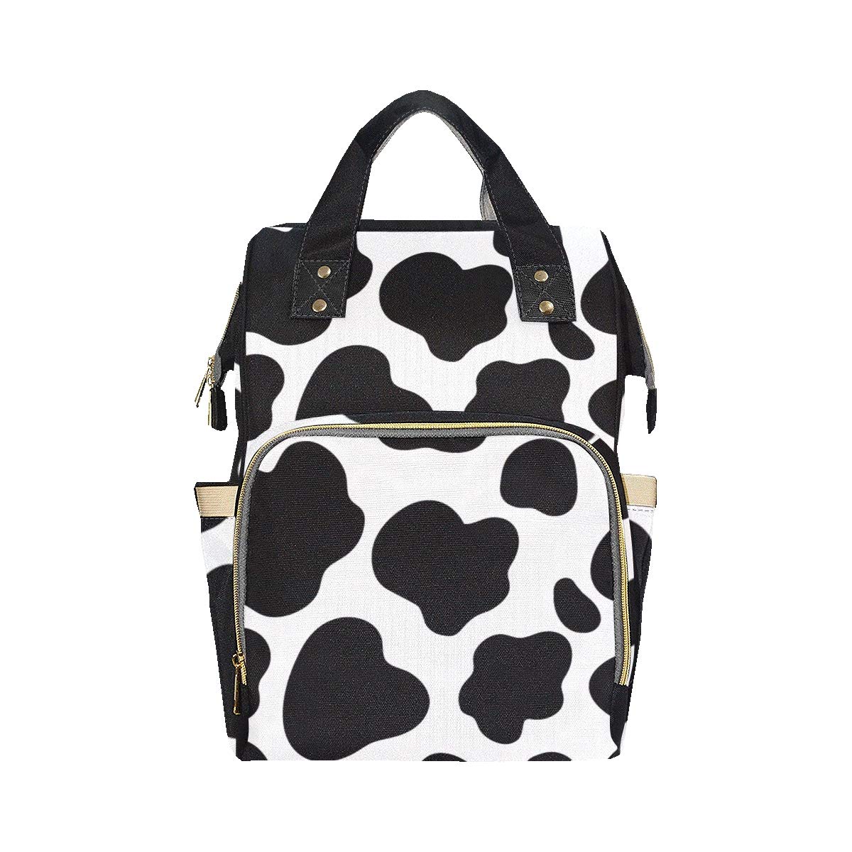 cow print backpack diaper bag