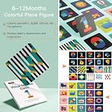 beiens Newborn Visual Stimulation Cards 160 Pages 0-36 Months Black White view 5