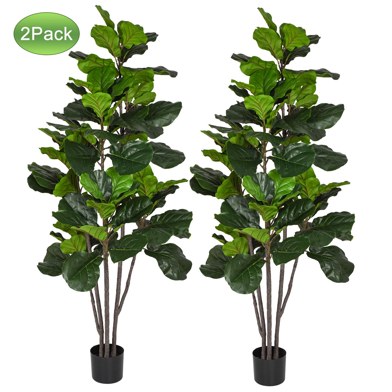 Best Artificial Plants In Pots For Home Decor Indoor 6 Feet