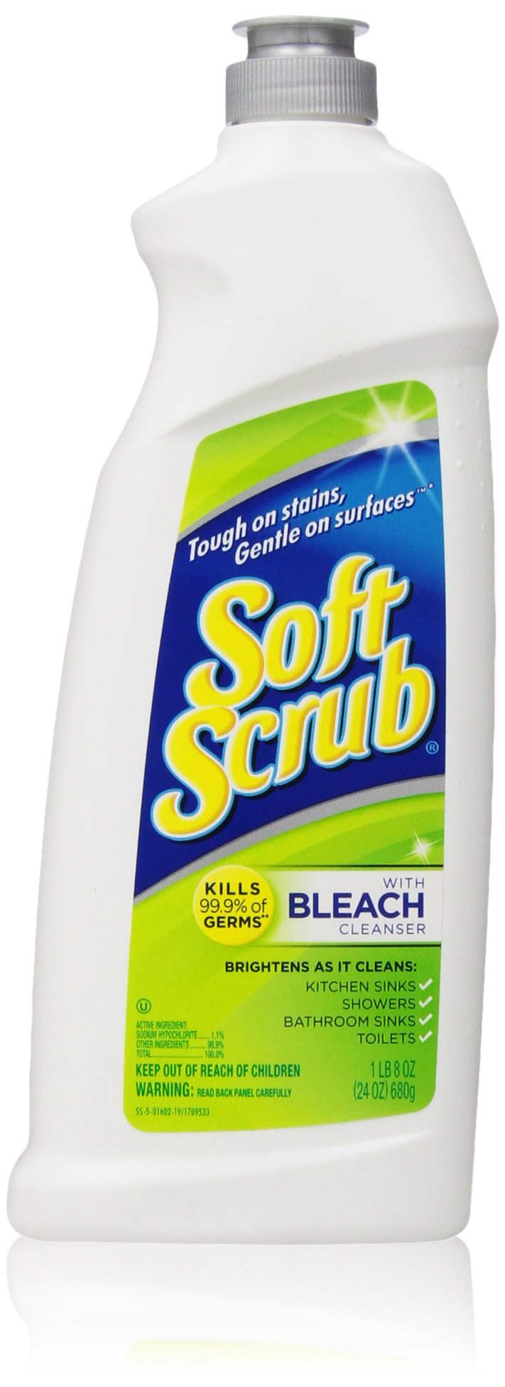 Soft Scrub with Bleach Cleanser, 24 Ounce