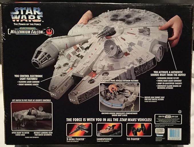 1995 millennium falcon toy value