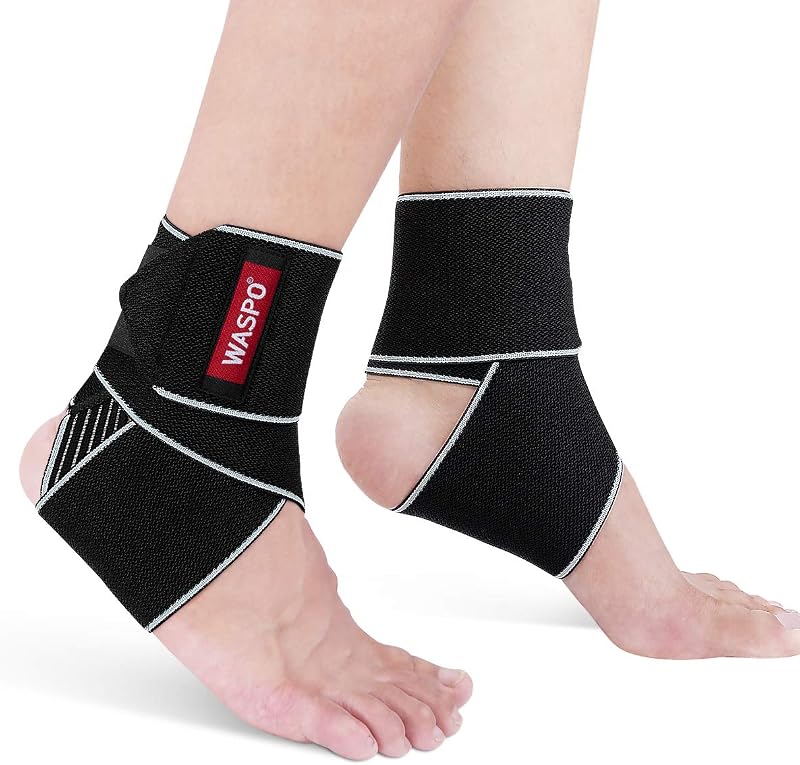 AVIDDA WASPO Ankle Support Brace 2 Pack Adjustable One Size Men Women