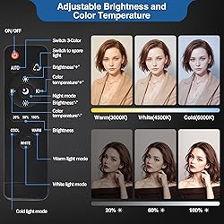 EMART Softbox Lighting Kit, 16"X16" Soft Box
