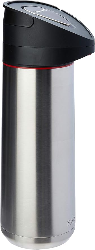Garrafa Térmica em Aço Inox com Ampola de Aço Tramontina Exata Prata 2l por Tramontina