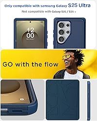 AICase for Samsung Galaxy S25 Ultra Case,3-Layer