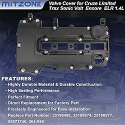 MITZONE Engine Valve Cover kit w/Gaskets & Bolts