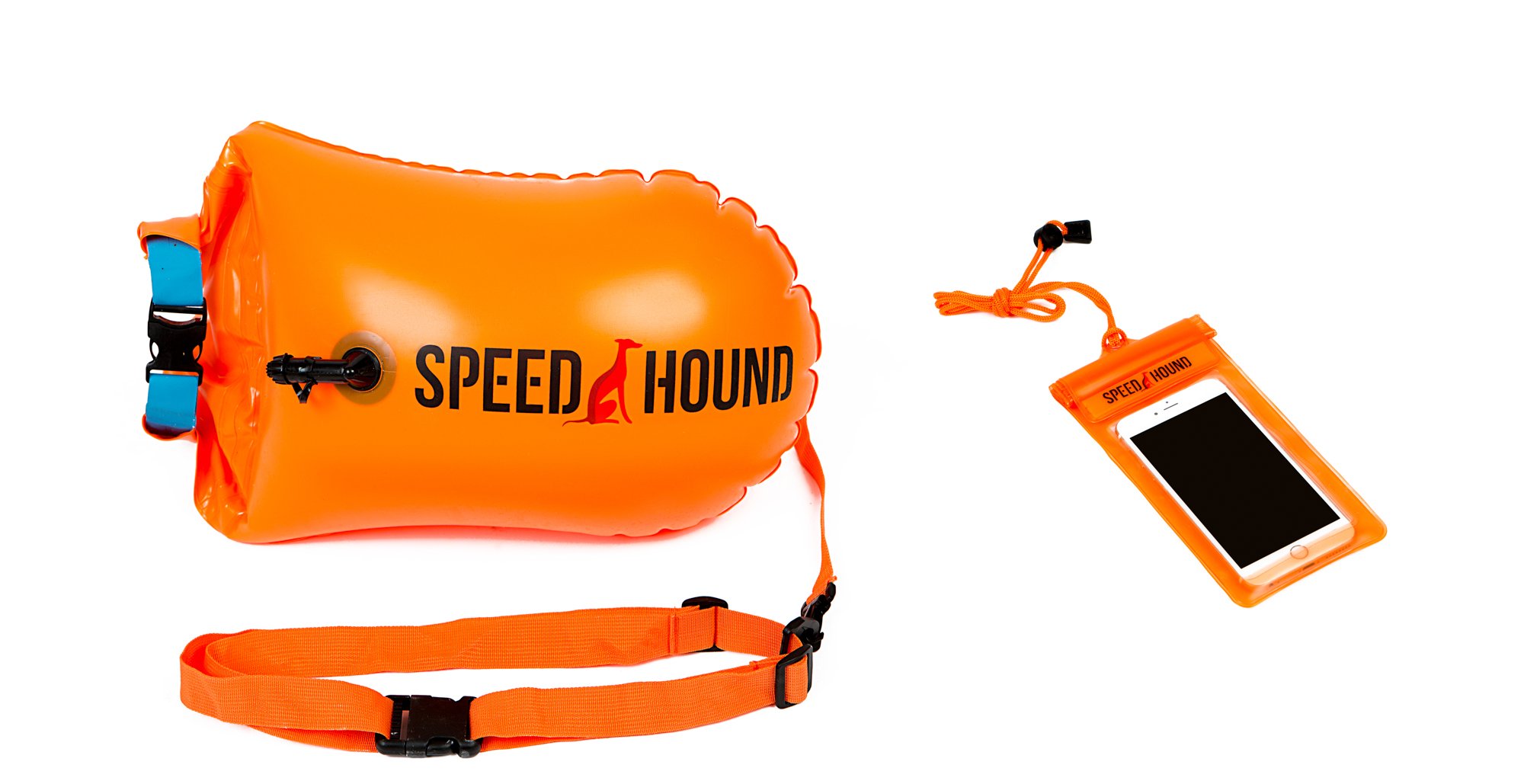 Speed Hound Swim Buoy Open Water Swim Buoy Flotation Device with Dry