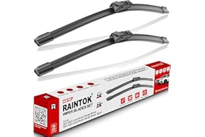 RAINTOK 24" 20" Windshield Wiper Blades Replacement for Land Rover Range Rover 2017 2018 2019 2020 2021 2022 Range Rover Sport Original Factory Quality Front Wipers Blade Set for My Car - (Pack of 2)