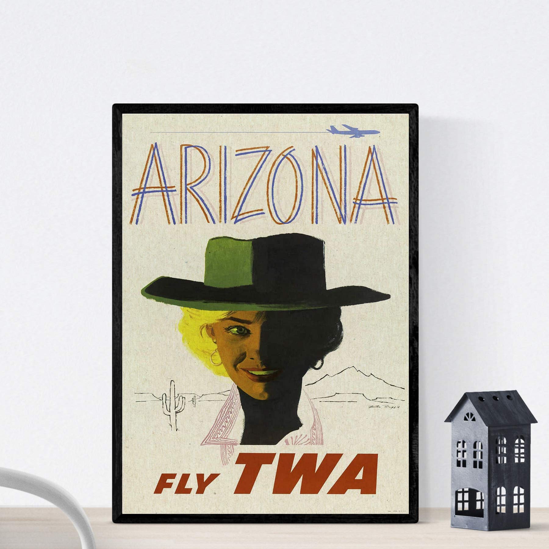Nacnic Vintage Poster Vintage Poster America. Arizona. A4 size
